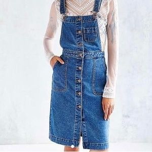 BDG denim overall dress